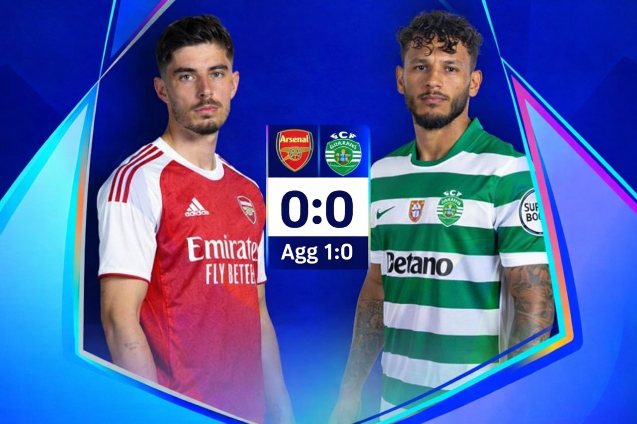 Arsenal vs Sporting: Gunners Reach Champions League Semi-Finals After Goalless Draw